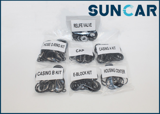 কেনা 31N8-10110 31N810110 R290LC-7 R305LC-7 হুন্ডাই কন্ট্রোল ভালভের জন্য প্রধান ভালভ সিল কিট online manufacture