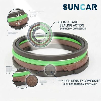 কিনুন 242-2542 Steering Cylinder Seal Kit for C.A.T 621E 621F 621G 621H 623E 623F 623G 623H 623K 623K LRC 627E 627F 627G 627H 785B 785C 785D D6K LGP D6N D6R অনলাইনে উৎপাদন