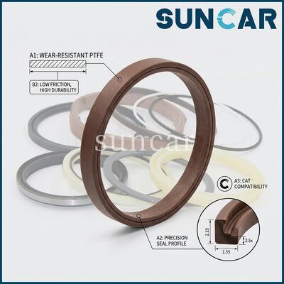 7J5673+5J8400+8J4627 Piston Rod Seal Kit For C.A.T.