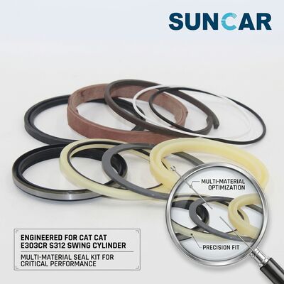 193-7855 Swing Cylinder Seal Kit For CAT E303CR S312